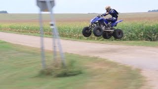 Raptor 700 Ditch Riding Minnesota [upl. by Oralla]