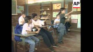 NICARAGUA UNIQUE SIGN LANGUAGE DEVELOPED BY DEAF PEOPLE [upl. by Dorsey414]