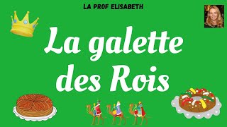 La galette des Rois en France  La fête de lEpiphanie Niveau A1 de FLE [upl. by Ikaz321]