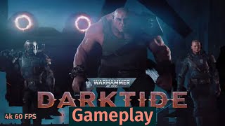 Warhammer 40000 Darktide gameplay [upl. by Ahtanoj]