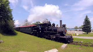 Maine Narrow Gauge 7 Crossing Cutter Street [upl. by Harty]