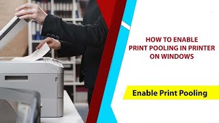 How to Enable or Disable Print Pooling on Windows 11  Print Pooling Configure printer pooling 2024 [upl. by Anasiul400]