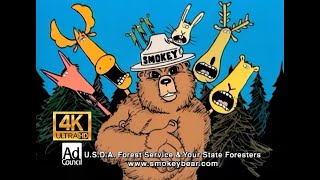 Smokey Bear N Da Boyz  Rapping Forest Fire PSA 4k HD Audio Fixed 1995 [upl. by Chuah731]