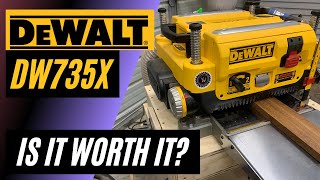 Dewalt DW735X Planer Reviews after 6 months of use [upl. by Greenburg990]