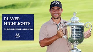 Xander Schauffeles WINNING Round 4 Highlights  2024 PGA Championship [upl. by Inalaek]