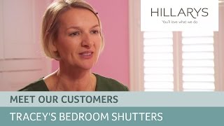 Hillarys Reviews  Traceys bedroom shutters [upl. by Ariahay]