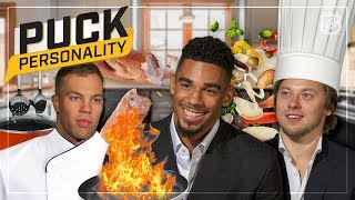 NHL stars share their best food cooking tips [upl. by Yenrab]