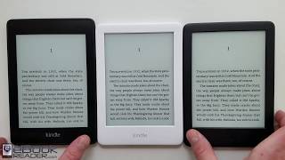 2019 Kindle with Frontlight vs Older Kindle Comparison [upl. by Deb]