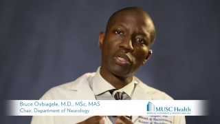 Dr Bruce Ovbiagele Neurology  MUSC Health [upl. by Arawaj234]