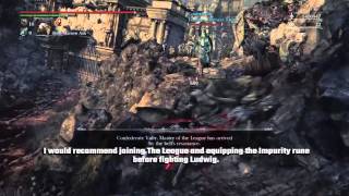 Bloodborne DLC NPC Summon Sign Locations Ludwig the Accursed [upl. by Dewie291]