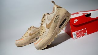 Nike Air Max 90 Surplus Desert Camo Safety Orange CQ7743200 [upl. by Lerrud]