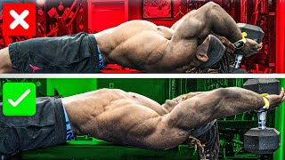 Dumbbell Pullover  Chest or Back Exercise [upl. by Daffy]