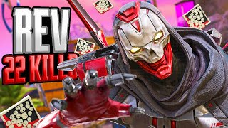 AMAZING Revenant 22 KILLS and 5128 Damage Apex Legends Gameplay Season 19 [upl. by Adnyc]