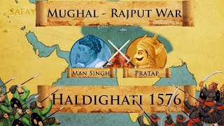 Battle of Haldighati 1576  MughalRajput War DOCUMENTARY [upl. by Jamilla]