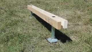 smart footings for decking [upl. by Arracat]