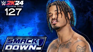 WES LEEs COMEBACK  127  WWE 2K24 Universe Mode [upl. by Pomeroy]