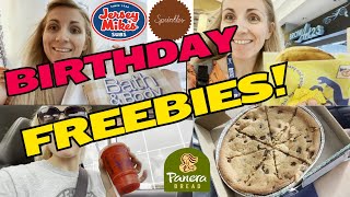 Unlock 10 Amazing Birthday Freebies at Your Favorite Spots [upl. by Alyag]