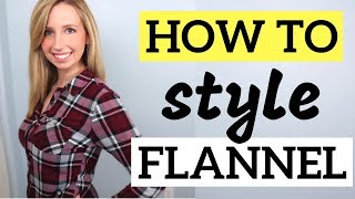 EASY Ways to Style a Flannel Shirt [upl. by Stefan]