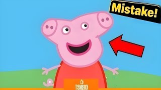 10 Peppa Pig Animation Mistakes That Will Blow Your Mind 🐷🎨😱 [upl. by Armillas]