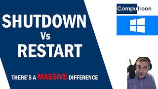 Shutdown vs Restart in Windows 10 There is a HUGE difference [upl. by Fabrin]