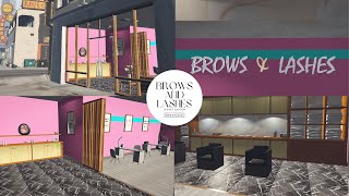 Brows n lashes Salon Fivem MLO by FWB Studio [upl. by Ahseekal344]