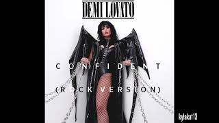 Demi Lovato  Confident Rock Version [upl. by Niasuh]