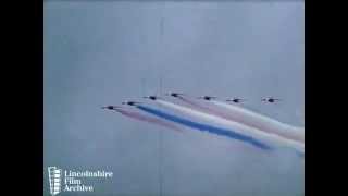 THE RED ARROWS FOLLAND GNATS circa 1970 [upl. by Niela606]