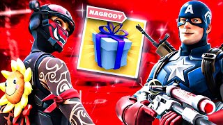 🔴CUSTOMY FORTNITE ⭐ NAGRODY ZA AKTYWNOŚĆ 🎁 TOP MODEL  CHOWANY  SQUID GAME⭐Kod PATOLODZI w sklepie🛒 [upl. by Lane]