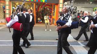 Bagad de Saint Quentin en Yvelines à la fête de la musique 2018 [upl. by Adnirolc]