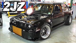 2JZ BMW E30 Widebody BRUTAL Highway Pulls BADDEST Street Car in Panama [upl. by Rebmac]