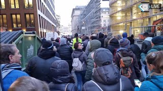 Protest in Frankfurt 27112021 demo Österreich 27112021 Solidaritätsdemo Teil 2 [upl. by Spearman523]