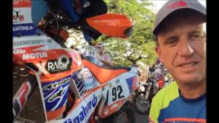 Dakar 2017 entrevista Carlo Vellutino [upl. by Colette]