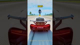 Cars VS Homelander 🏎️  BeamNGdrive shorts [upl. by Gustaf160]