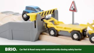 BRIO World  33212 Rail amp Road Car Transporter Set [upl. by Clardy180]