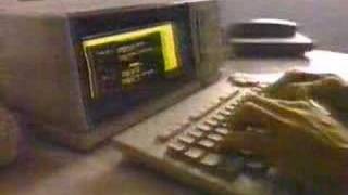 80s Magnavox VideoWriter Commercial [upl. by Ahsinhoj]