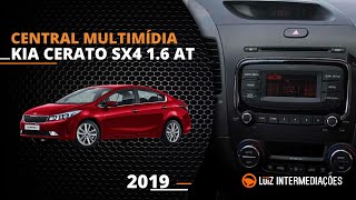 Central multimídia  KIA CERATO SX4 16 AT 2019 [upl. by Latsyrcal]