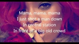 Rihanna Man down lyrics [upl. by Hotchkiss756]