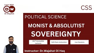 MONIST VS ABSOLUTIST SOVEREIGNTY [upl. by Hnoj191]