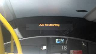 233 to Swanley [upl. by Enrobyalc917]