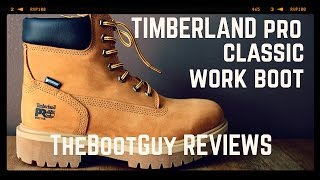 TIMBERLAND PRO DIRECT ATTACH 6quot SOFT TOE BOOTS STYLE 65030  The Boot Guy Reviews [upl. by Haroppizt]