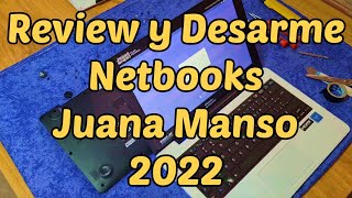 Review y Desarme Atropellado Netbook Juana Manso 2022 [upl. by Ahsirahc663]