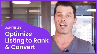 How To Optimize Your Keywords to RANK and CONVERT on Amazon AmazonSEO [upl. by Ecnerrot]