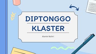 Diptonggo at Klaster  Wikang Filipino [upl. by Aronoh]