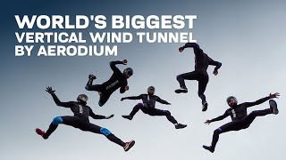 The worlds largest wind tunnel 2018 AERODIUM Peryton [upl. by Nauhs490]