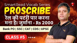 SmartRead Course Vocab Class 5  English for Bank Exams  IBPS PO SBI PO IBPS RRB SBI Clerk 2024 [upl. by Offen391]