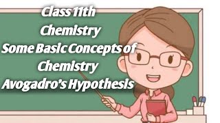 Some Basic Concepts of Chemistry 01Avogadros HypothesisChapter 1Class 11thNEET [upl. by Aneral]