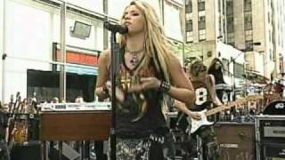 Shakira  Whenever Wherever live  today show New York 2002 [upl. by Onstad559]