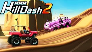 Новая часть MMX HILL DASH 2 Машины МОНСТРЫ  игра ВИДЕО VIDEO cars [upl. by Wilterdink44]