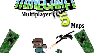 Top 5 Minecraft Multiplayer Maps [upl. by Aetnuahs]