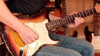 my personal 1963 Fender Stratocaster sunburst Part2 [upl. by Viviana]